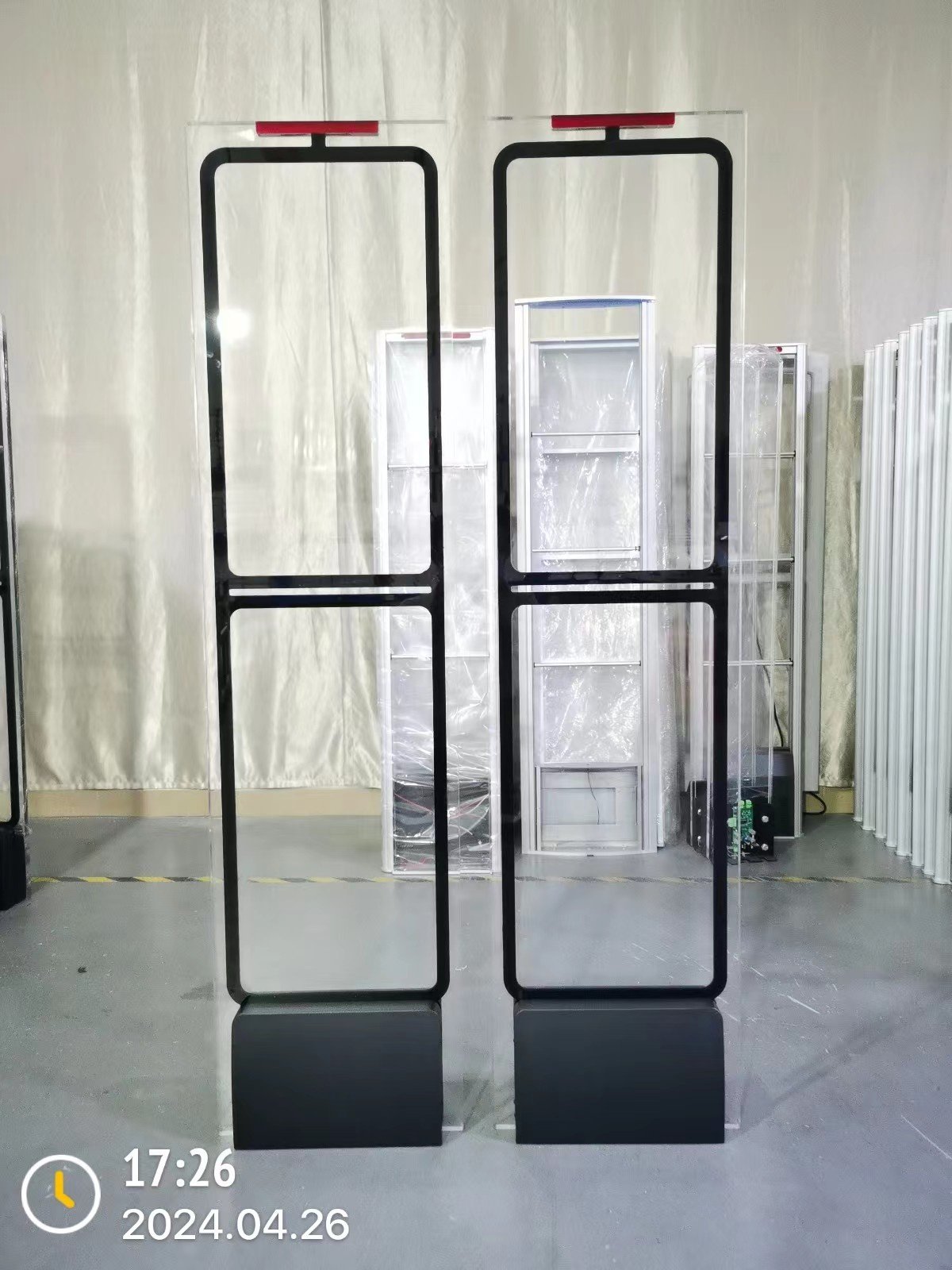 Loss Prevention High Sensitive 58khz AM Systems AM EAS Security Gate EAS Alarm Systems for Supermarkets