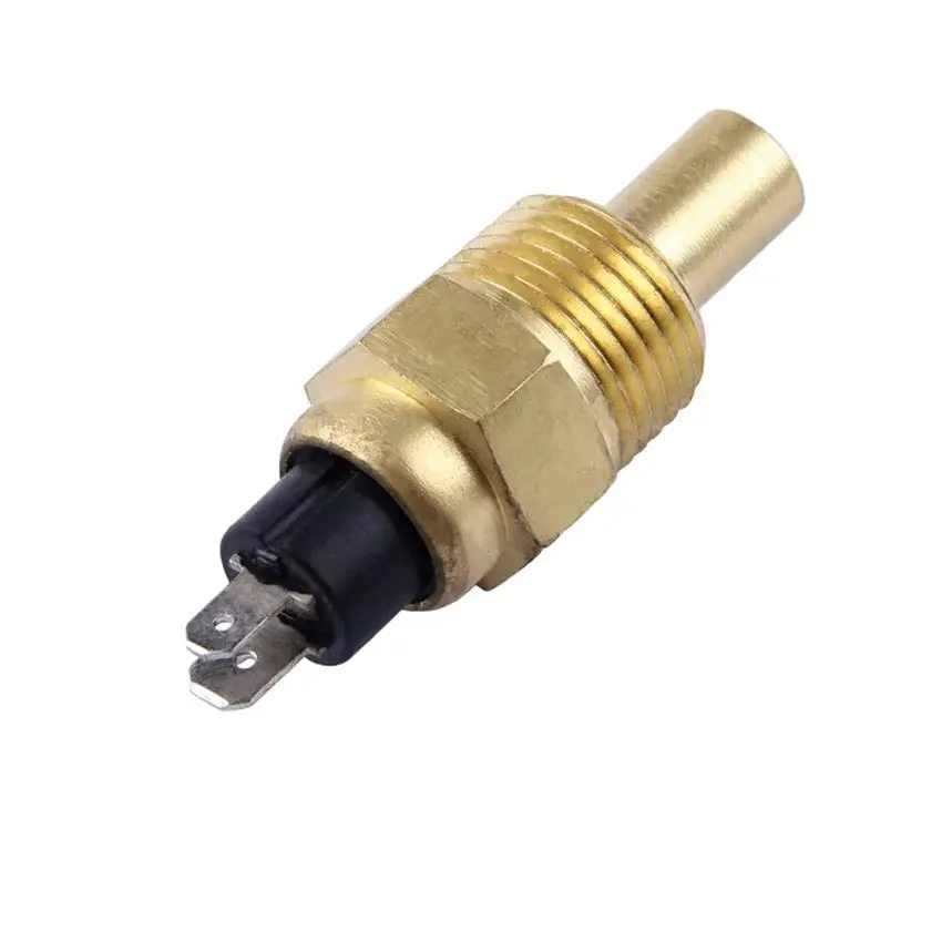 Car and Marine Water Temperature Meter Alarm Transmitter 1/4NPT M14 M16 M18 3/8NPT Thread Water Temperature Sensor