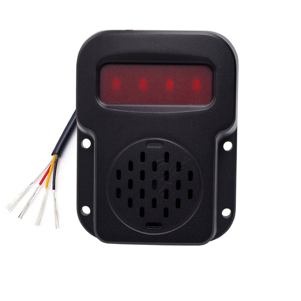 Construction Vehicle Blind Area Warning Pedestrian Audible and Visual Alarm Left and Right Turn Reverse Trigger Metal Alarm