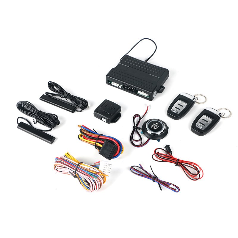 Wholesale Universal Passive Keyless Entry Car System Engine Start Push Button Remote Starter PKE Car Alarm