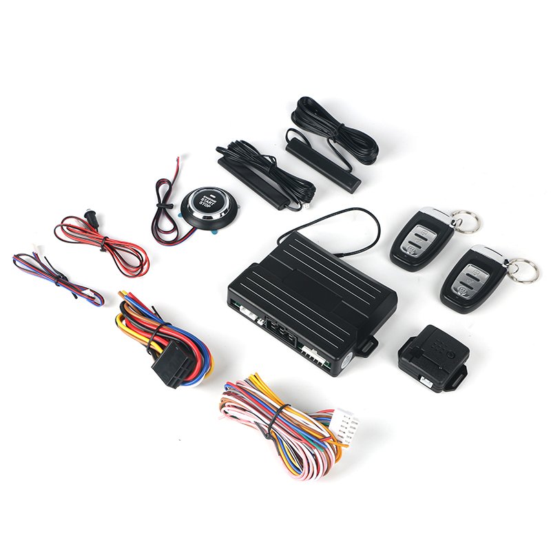 Wholesale Universal Passive Keyless Entry Car System Engine Start Push Button Remote Starter PKE Car Alarm