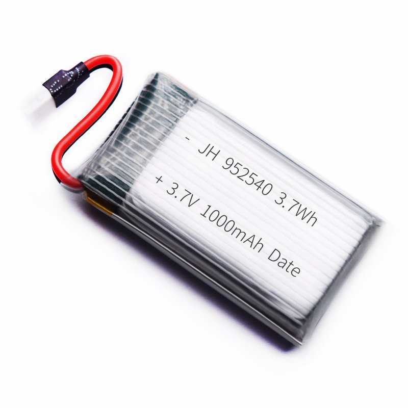 Custom Lithium Rechargeable 25C 3.7v 1000mah 902540 952540 Rc Drone Battery for MJX X400 X400W X800 X300C X200 X500