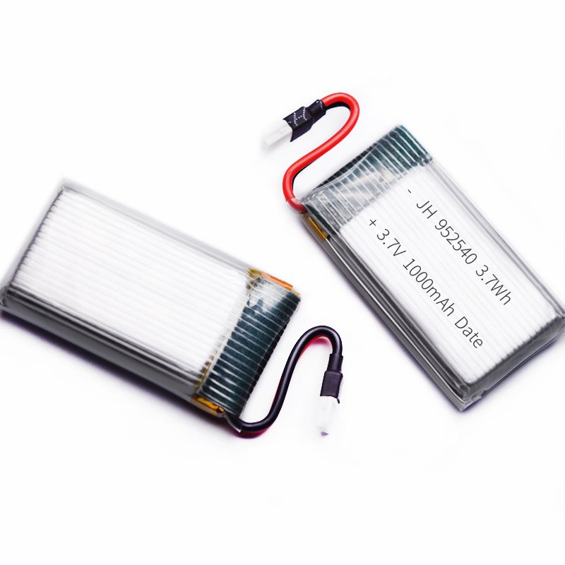 Custom Lithium Rechargeable 25C 3.7v 1000mah 902540 952540 Rc Drone Battery for MJX X400 X400W X800 X300C X200 X500