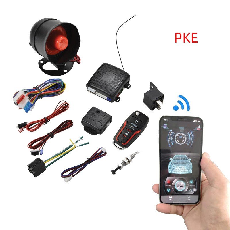 Car Security System Alarm System with App PKE