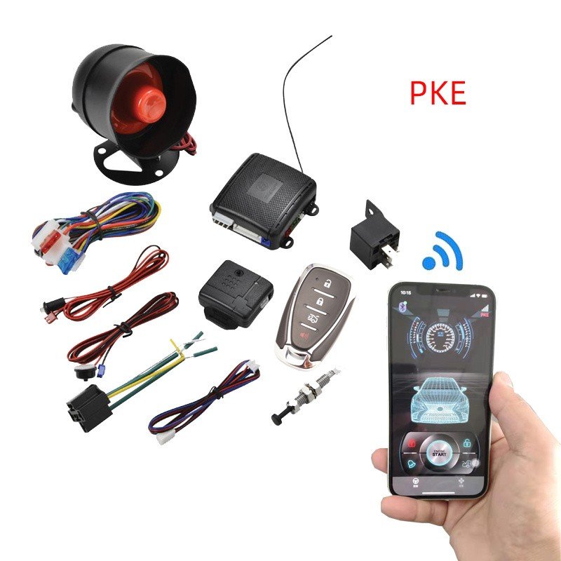 Car Security System Alarm System with App PKE