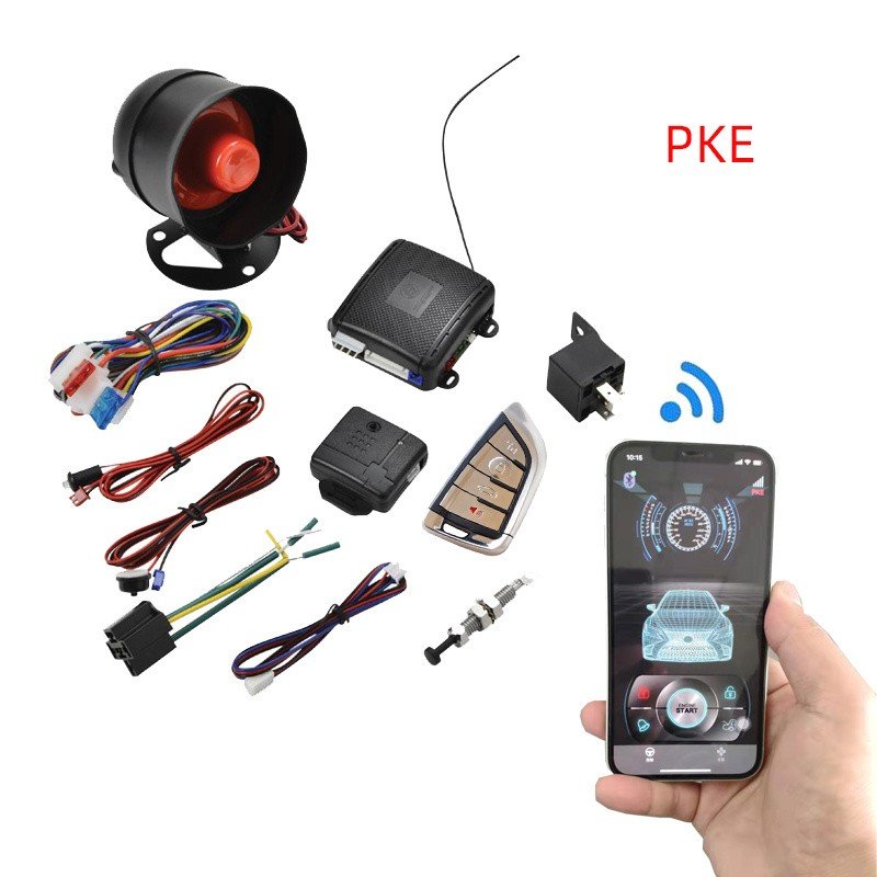 Car Security System Alarm System with App PKE