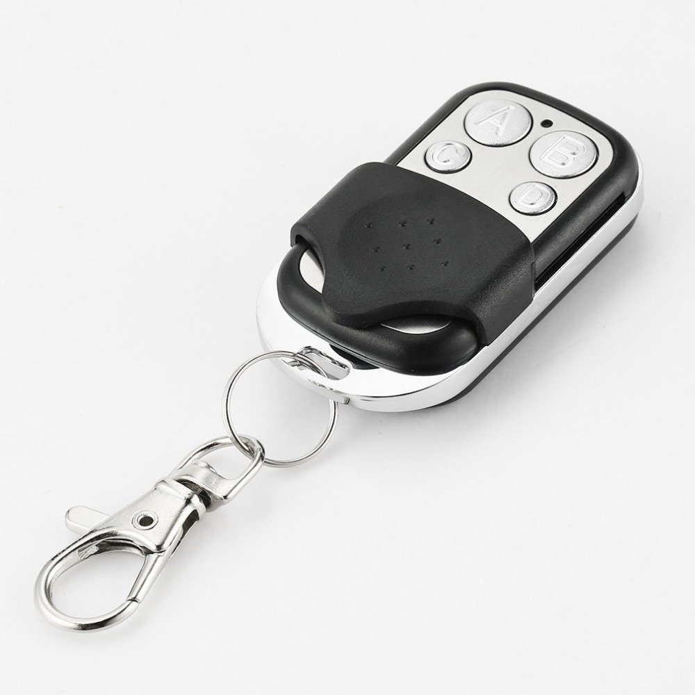 433.92MHZ Universal Keychain Remote Control Key Duplicator ABS Material for Car Garage Rolling Door Remote Control