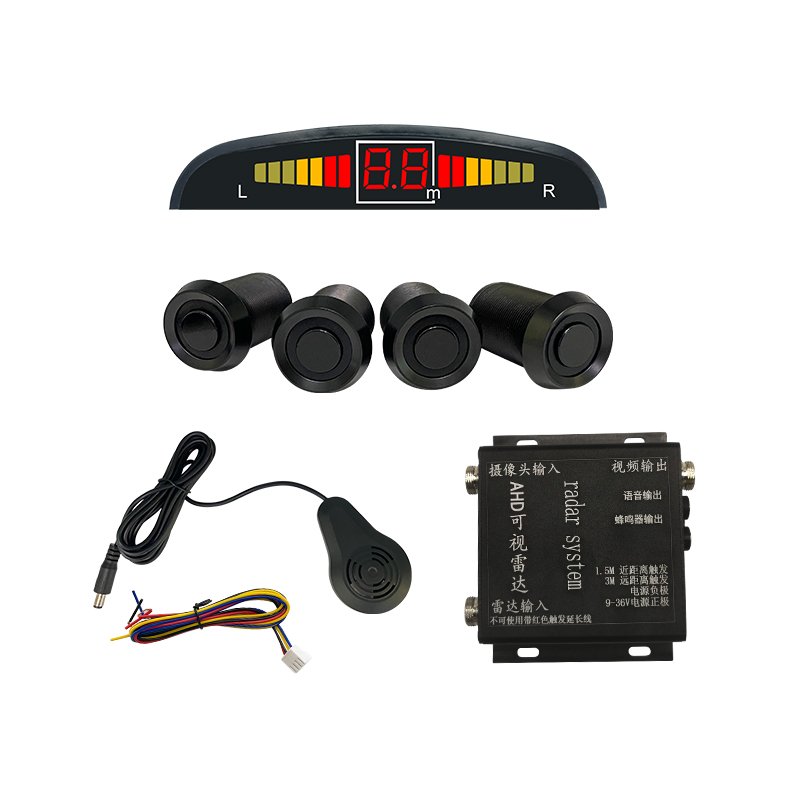 A Car Radar with in Monitor Trucks, Beeper Agricultural System Display Manufacturers Sensor Backup Ultrasonic Rear Car Radar