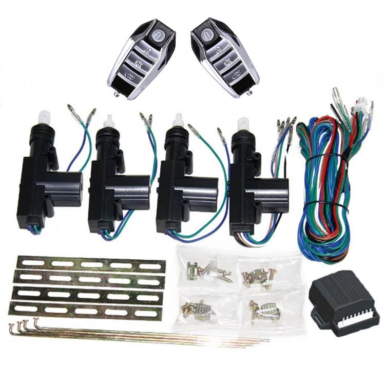 SPY Electronic 12v Car Remote Control Security Door Lock Detect Smart Car Central Lock System