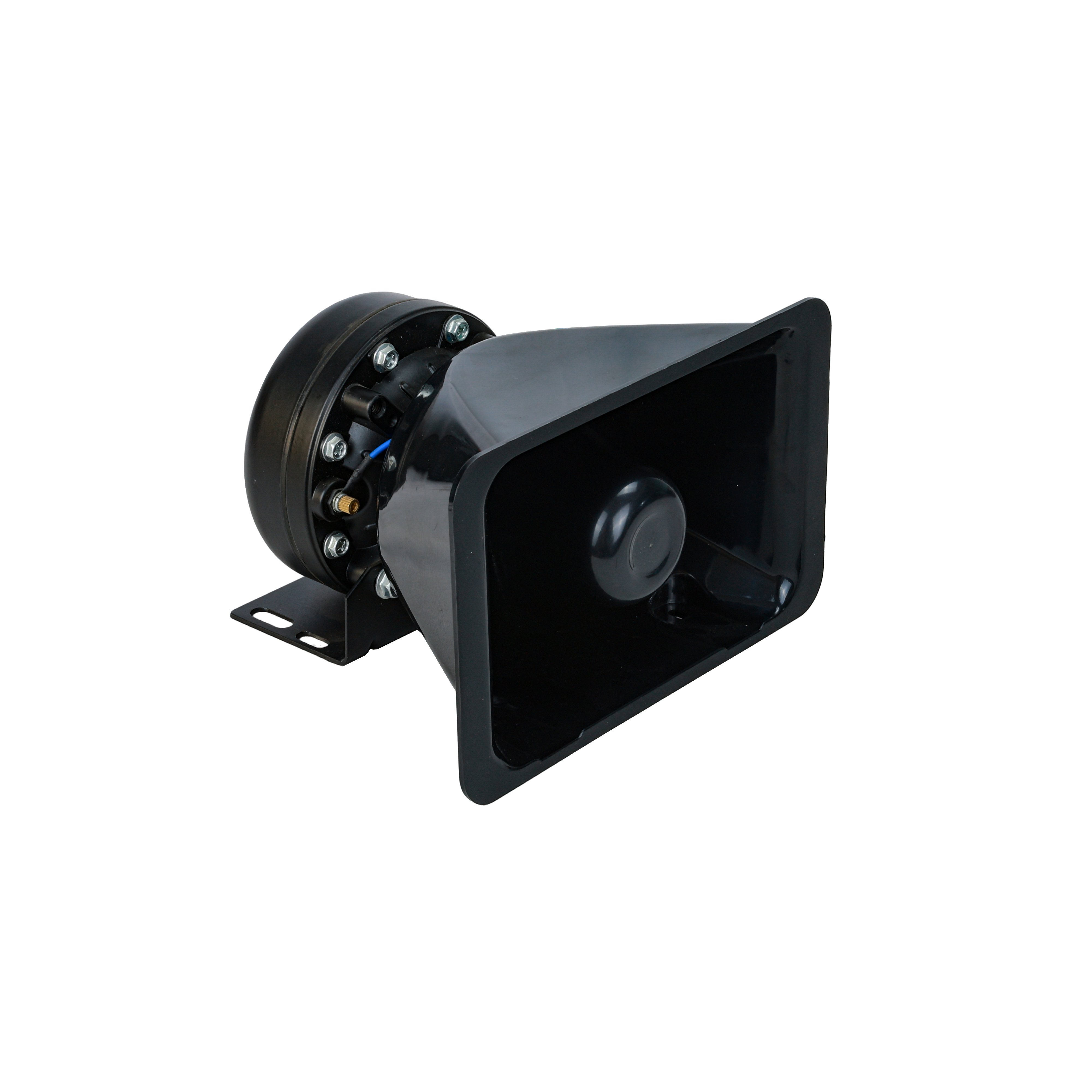 12V 24V 100W Emergency Portable Electronic Amplifier Siren Loudspeaker for Car Alarm