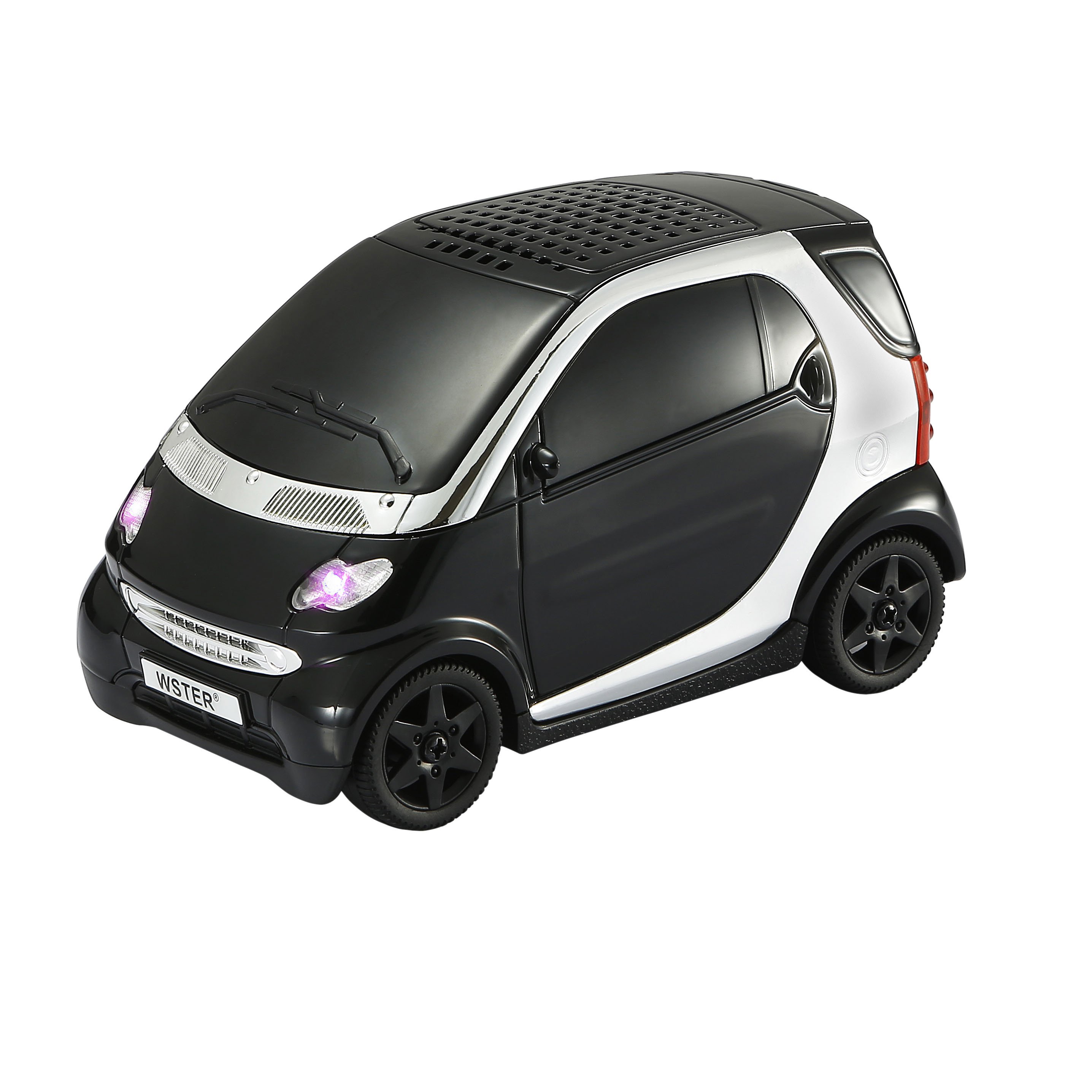 Promotional Gift WS-233 MINI Car Shape Speaker with TF USB FM AUX Handsfree LED Light