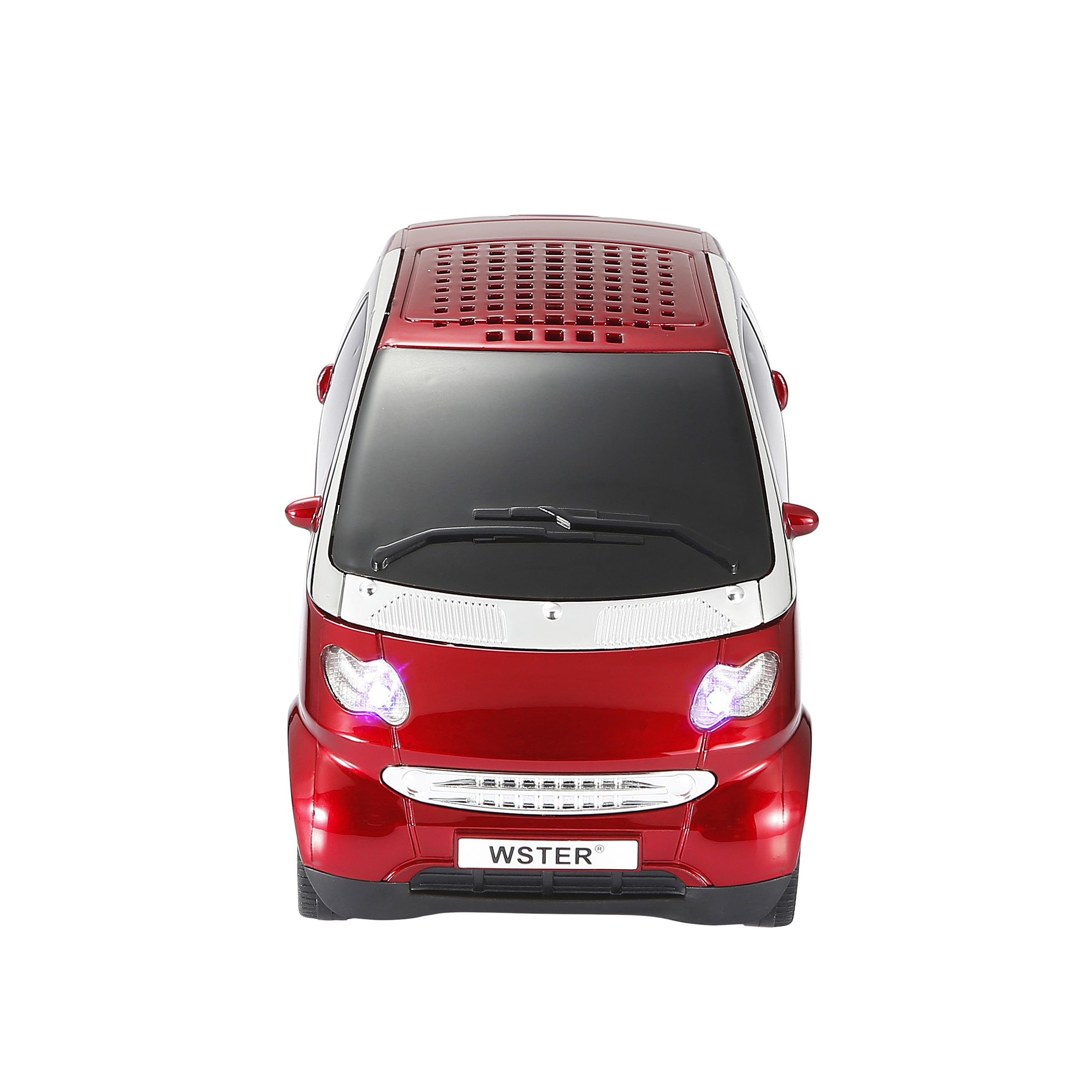 Promotional Gift WS-233 MINI Car Shape Speaker with TF USB FM AUX Handsfree LED Light