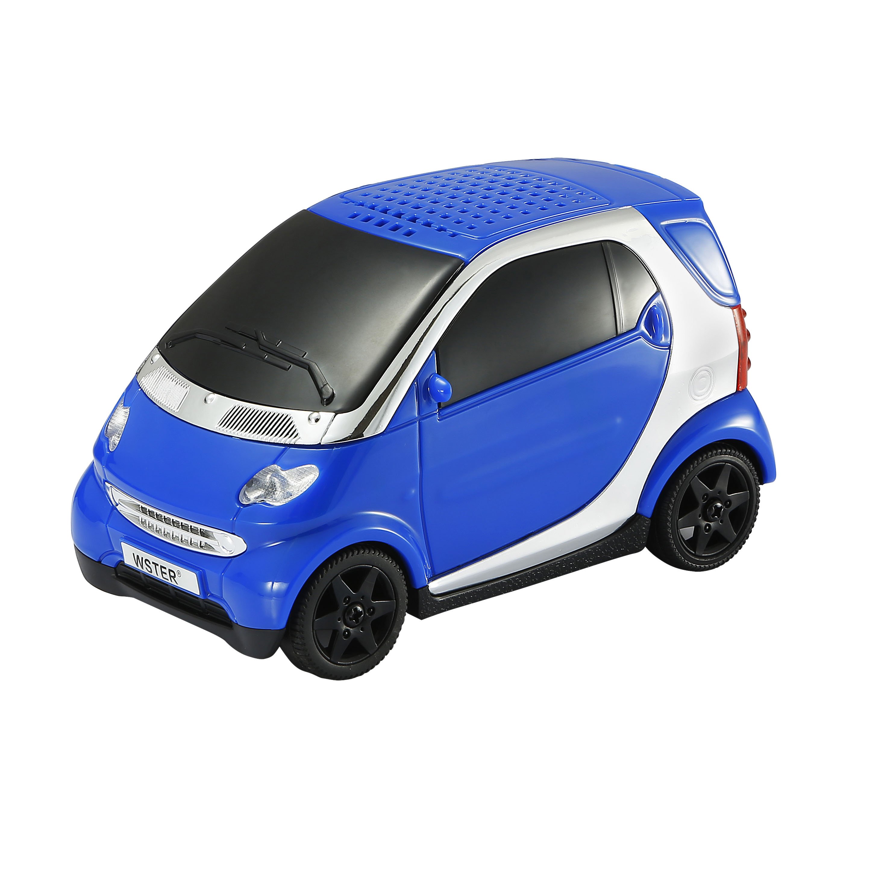 Promotional Gift WS-233 MINI Car Shape Speaker with TF USB FM AUX Handsfree LED Light