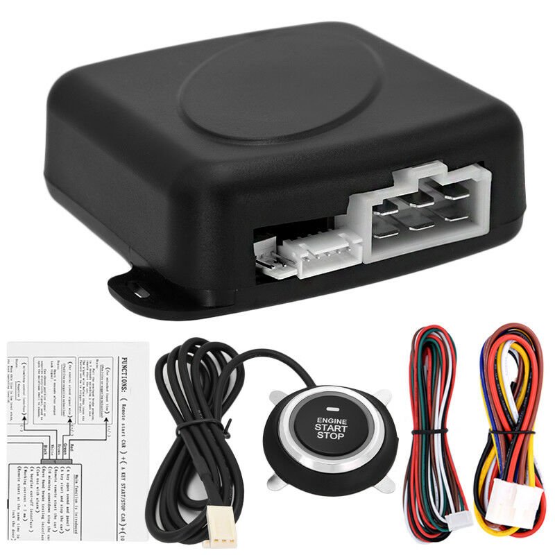 Remote Rush Start Stop Smart Car Alarms System Keyless for toyota corolla 2013 & Np300 benz C230 Mondeo 2015 peugeot 508/3008
