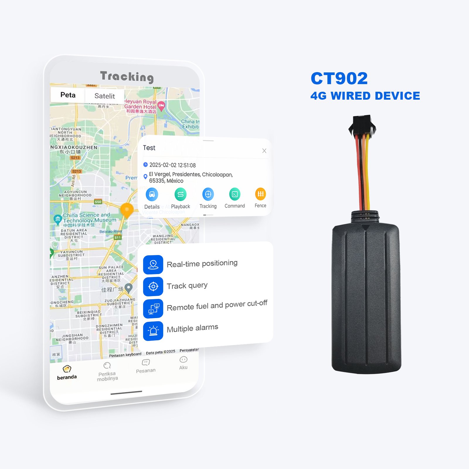 Expo Awarded Global Logistics Geo-Fencing Wired 4G Real Time Tracking Security Protection Car Tracking Device