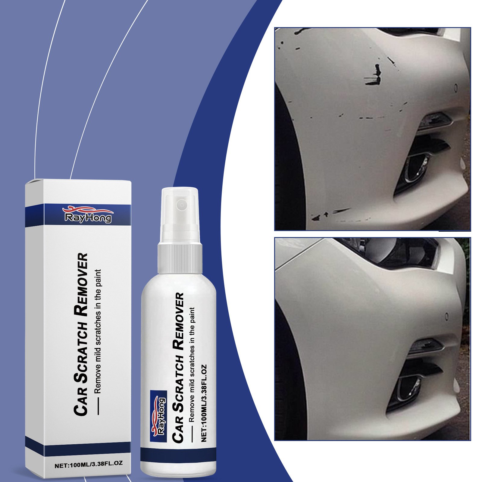 Wholesale Car Body Paint Maintenance Cleaning and Brightening Care Car Scratch Repair Spray