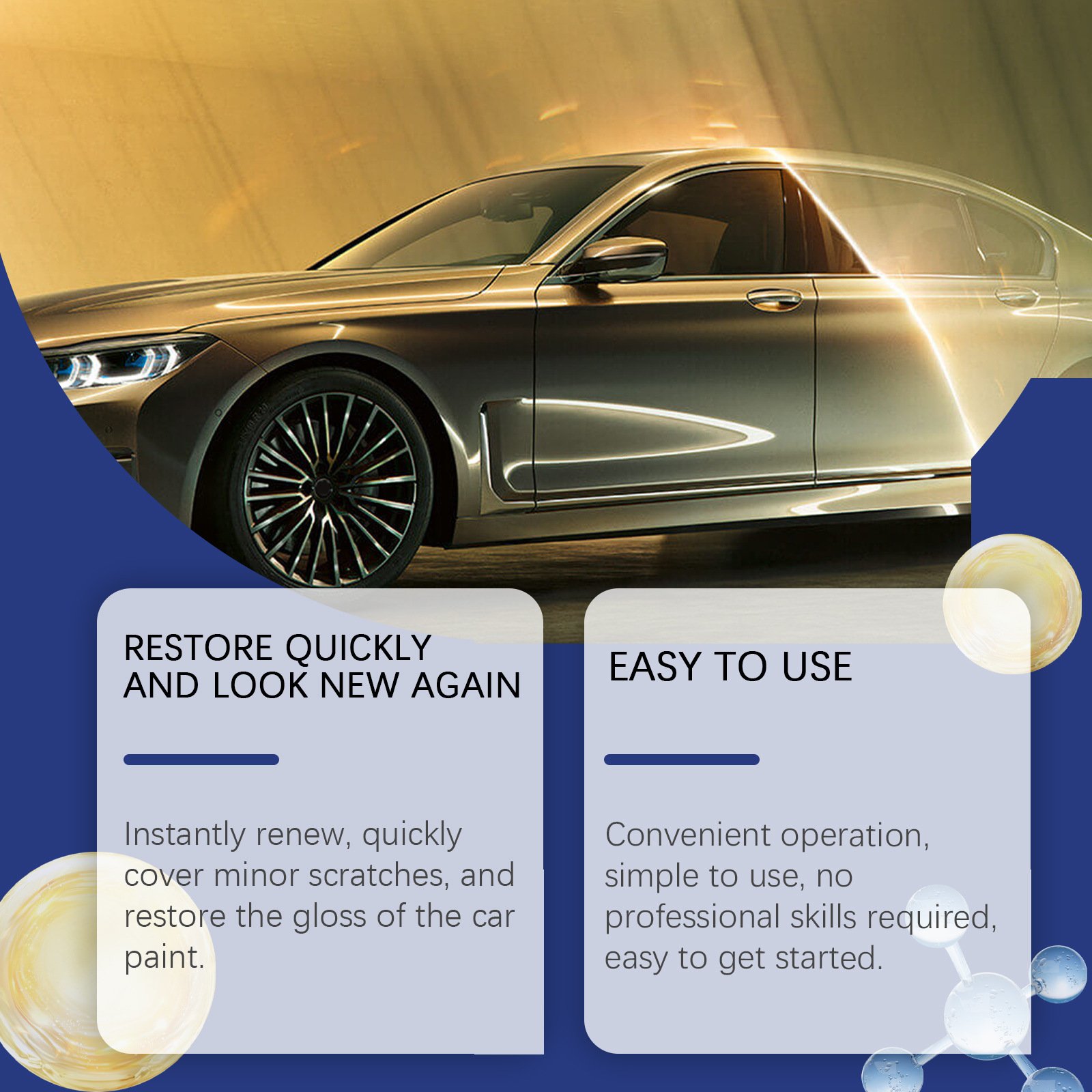 Wholesale Car Body Paint Maintenance Cleaning and Brightening Care Car Scratch Repair Spray