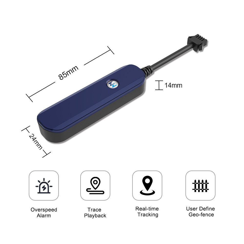 Relay GPS Tracker Car GPS Tracking Device Mini GPS Locator Cut Off Oil ACC Detection Life Time APP