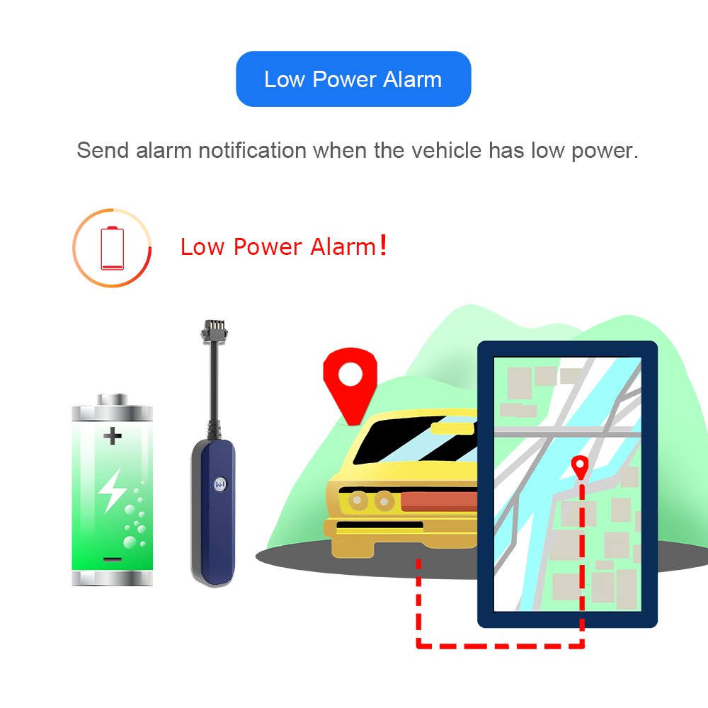 Relay GPS Tracker Car GPS Tracking Device Mini GPS Locator Cut Off Oil ACC Detection Life Time APP