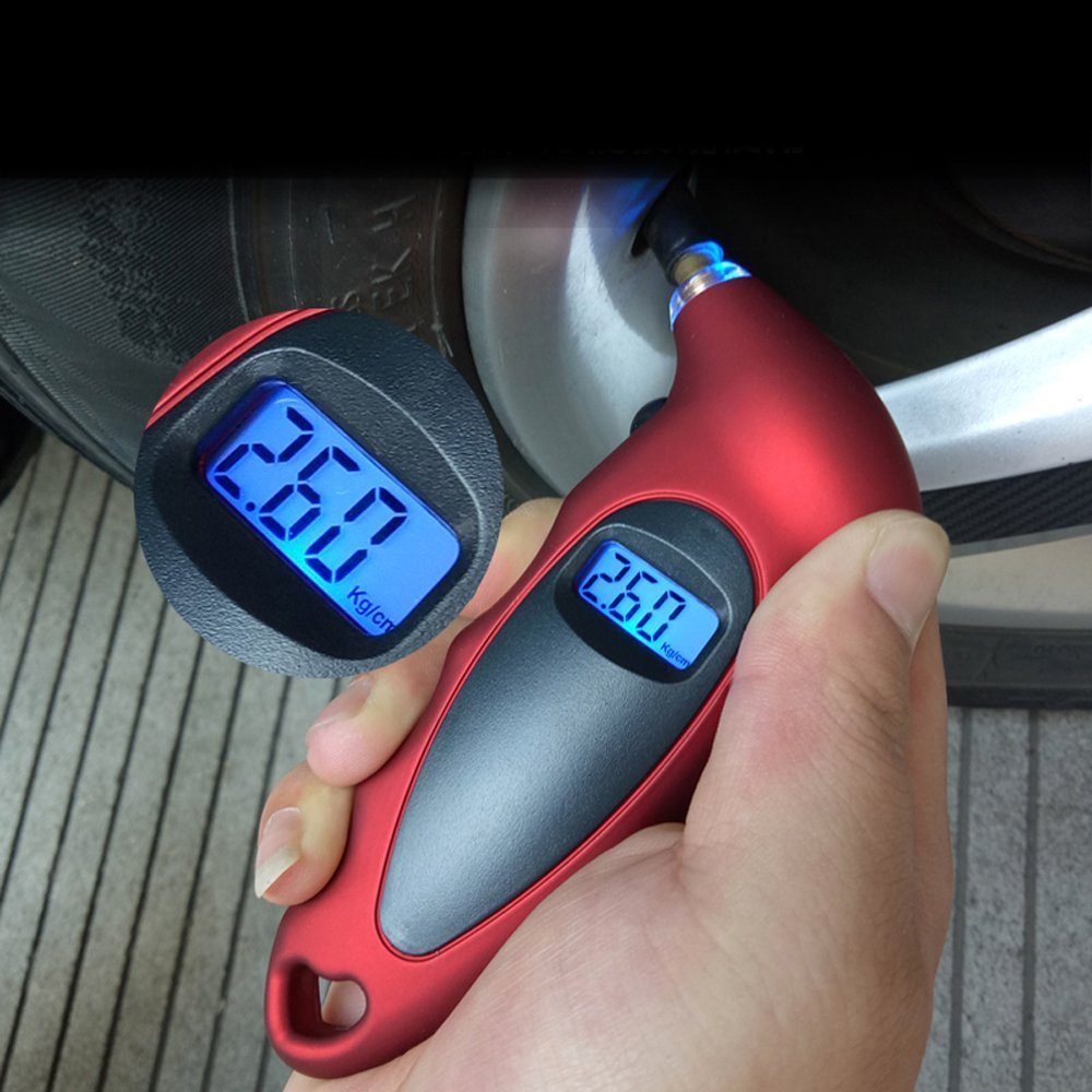 Digital Tire Pressure GaugeCar Tire Pressure Gauge Tire Pressure Gauge Manufacturers Supply Can Be Print Logo