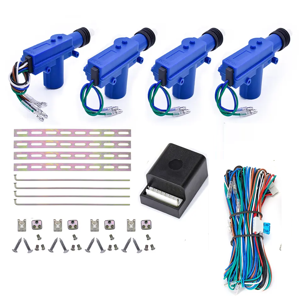 High Quality Motor Central Lock Cabel Blue Actuator Central Locking Car Kit