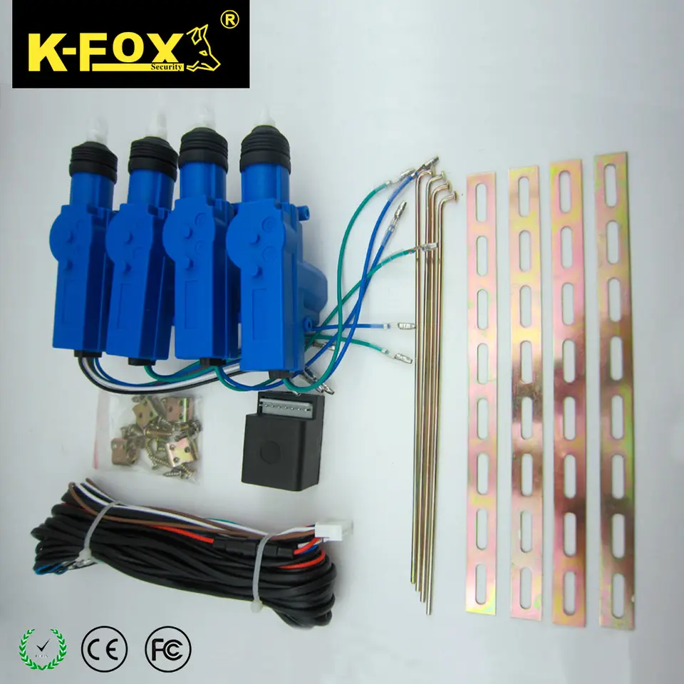 High Quality Motor Central Lock Cabel Blue Actuator Central Locking Car Kit