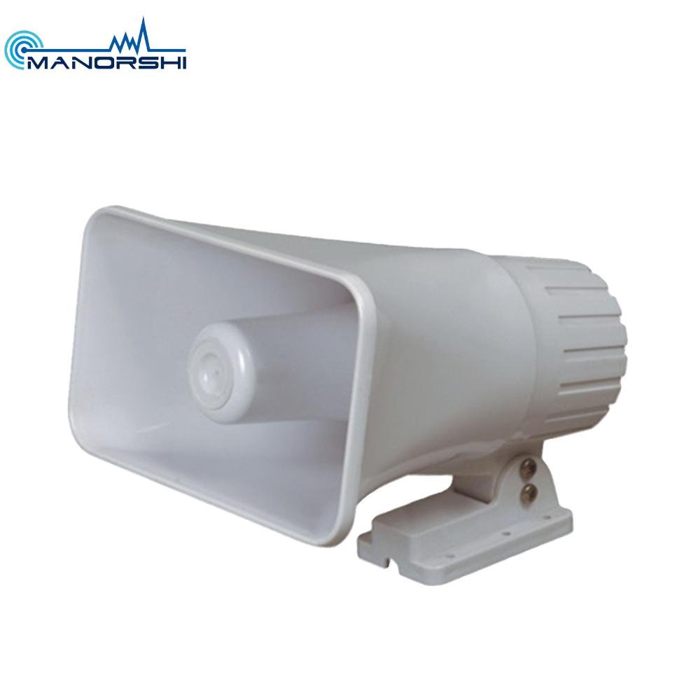 MANORSHI DC 6V 12V Electronic Siren 30w Car Warning Alarm Fire Siren Speaker