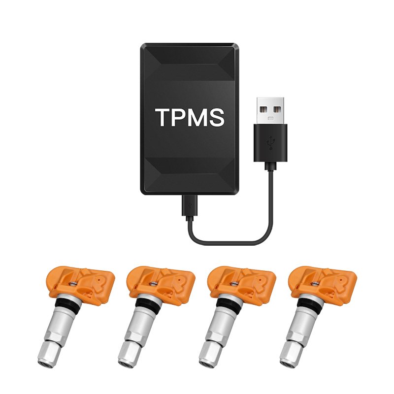 TPMS Android Bluetooth-compatible Tire Pressure Monitor System for Car Wheel with Internal Sensor