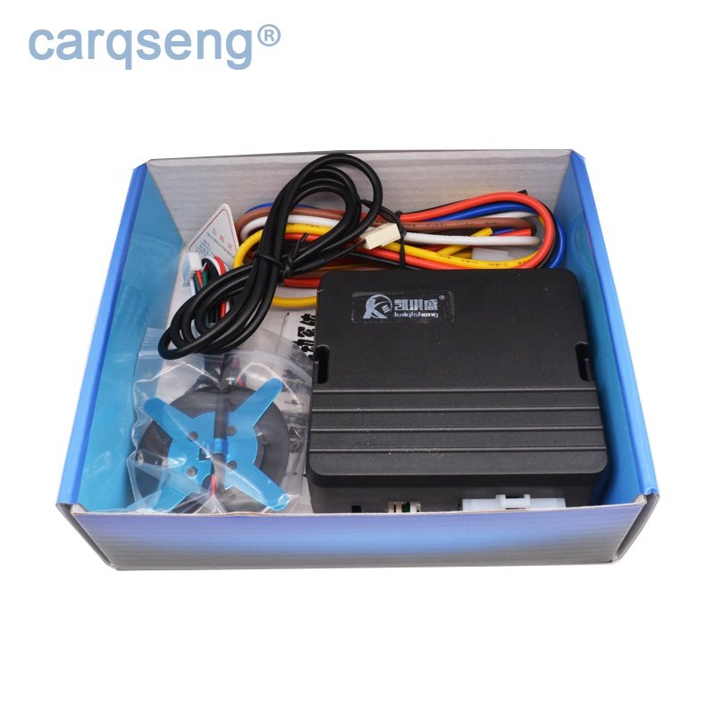 CARQSENG Button Starter Engine Keyless Entry Engine Smart One Key Start Stop Ignition Switch Push Button Start System for Car