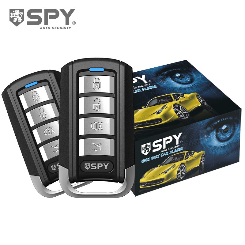 SPY 12v Car Alarm System Remote Engine Start Security System Universal Auto Car Alarm