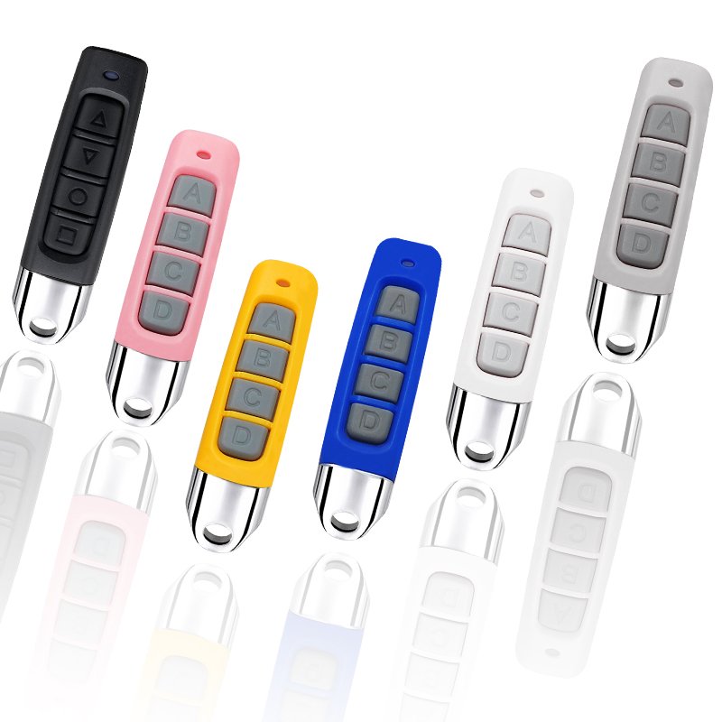 Wireless 433mhz Learning Code Garage Door Clone Remote Control 4 Channel Command Remote Control Duplicator