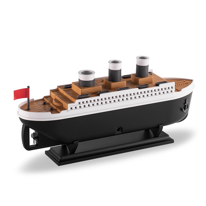 Luxury Ocean Liner Electric Aroma Air Humidifier Cruise Ship Model Aromatherapy Diffuser for Home Room Decorate Home Appliances