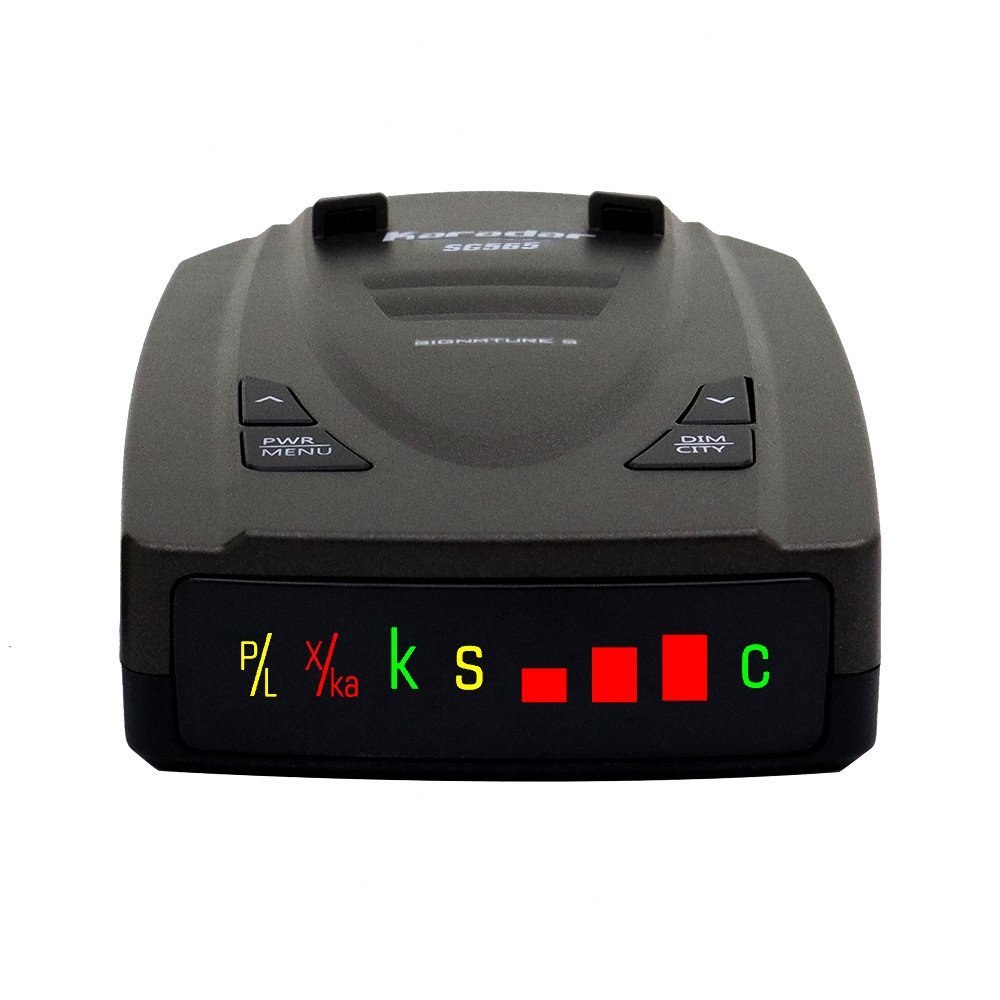 Original Product Car Radar Detector SG565 English Menu Anti Radars Speed X CT K Laser Bands