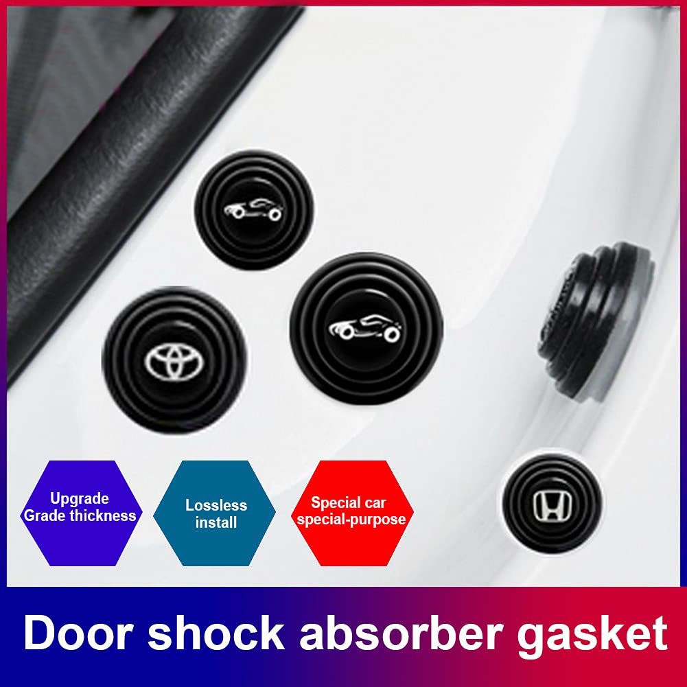 Auto Parts & Accessories for Car Door Collision Avoidance Car Door Shock Absorber Rubber Sticker Logo Customization