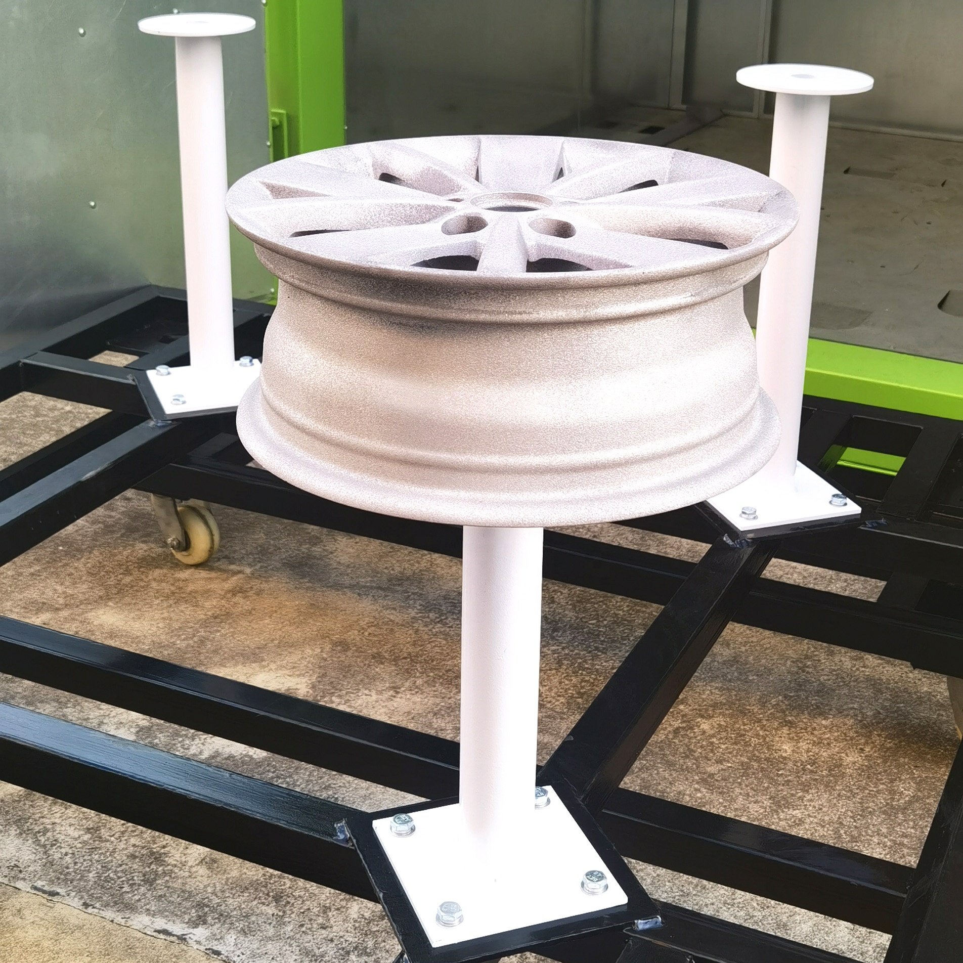 Industrial Small Powder Coating Curing Furnace Gas Oven for Alloy Car Wheel Hub Car Rims