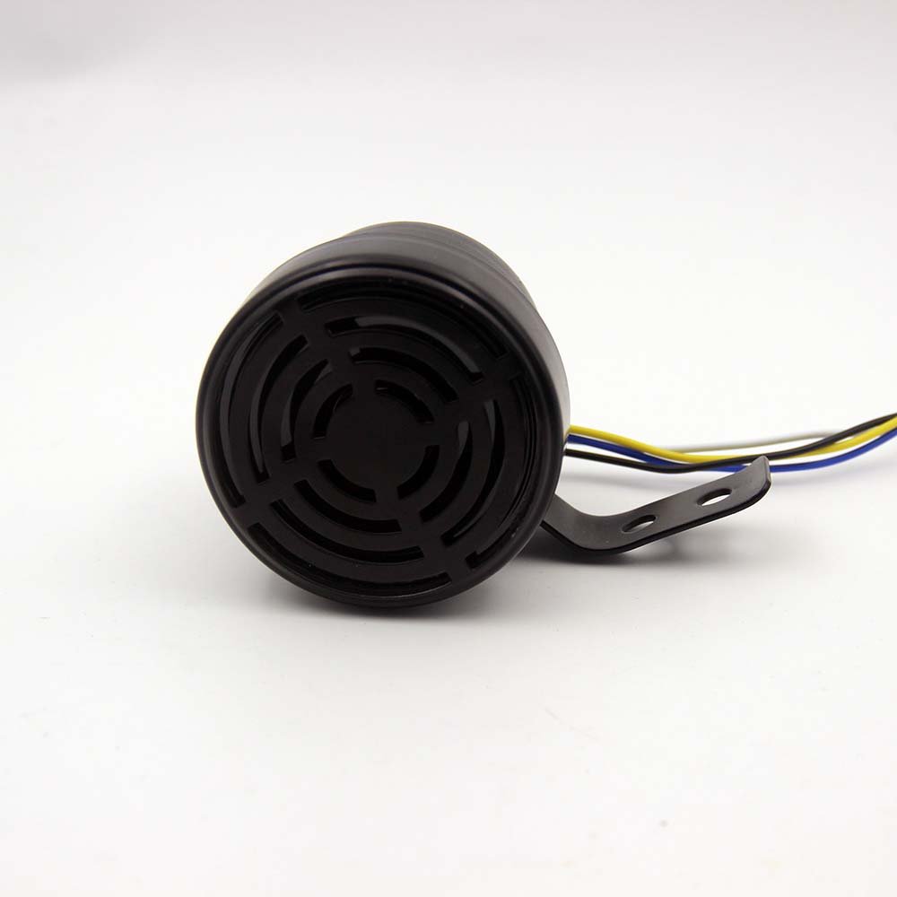 CHSKY 25W Universal Car Reversing Horn Black Loud Sound Speaker Horn 110dB Electric Horn for Truck Safety Alarm System