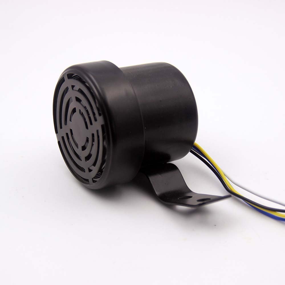 CHSKY 25W Universal Car Reversing Horn Black Loud Sound Speaker Horn 110dB Electric Horn for Truck Safety Alarm System