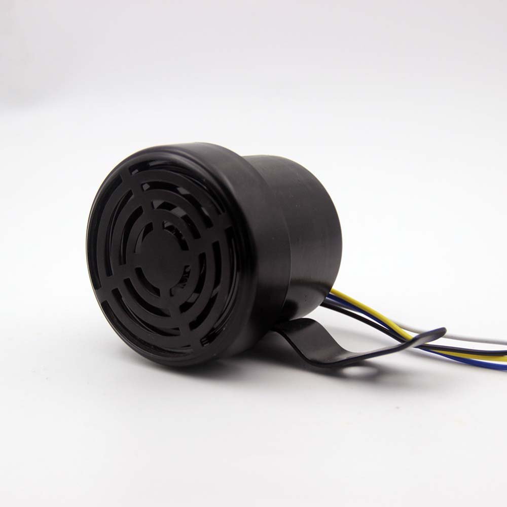 CHSKY 25W Universal Car Reversing Horn Black Loud Sound Speaker Horn 110dB Electric Horn for Truck Safety Alarm System