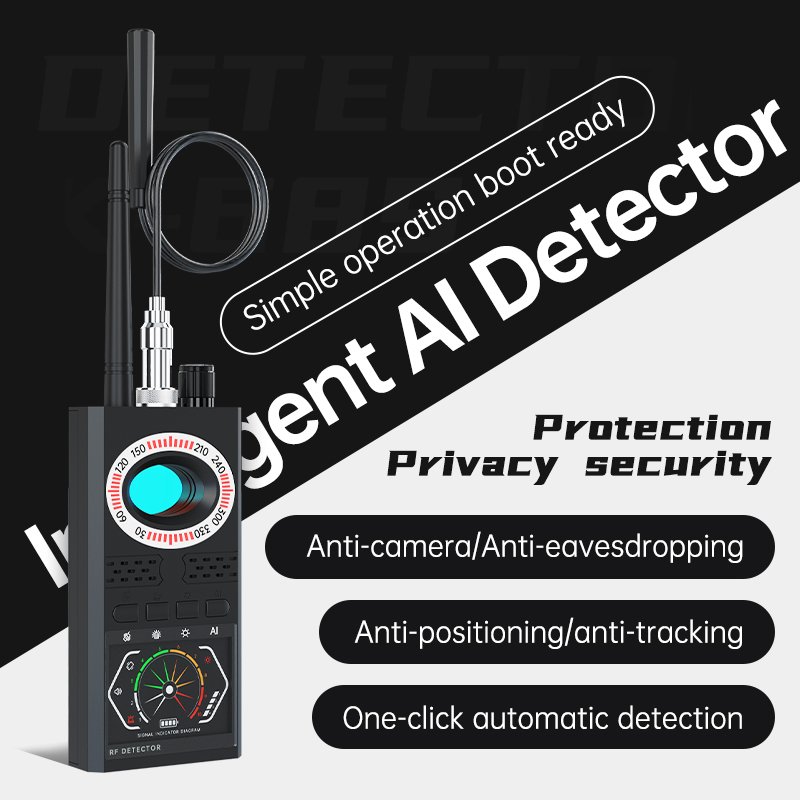 K68 Upgraded Camera Detector K68s Bug Detector Handheld Wireless Signal Detection Device GPS Hotel Hidden Camera Detector