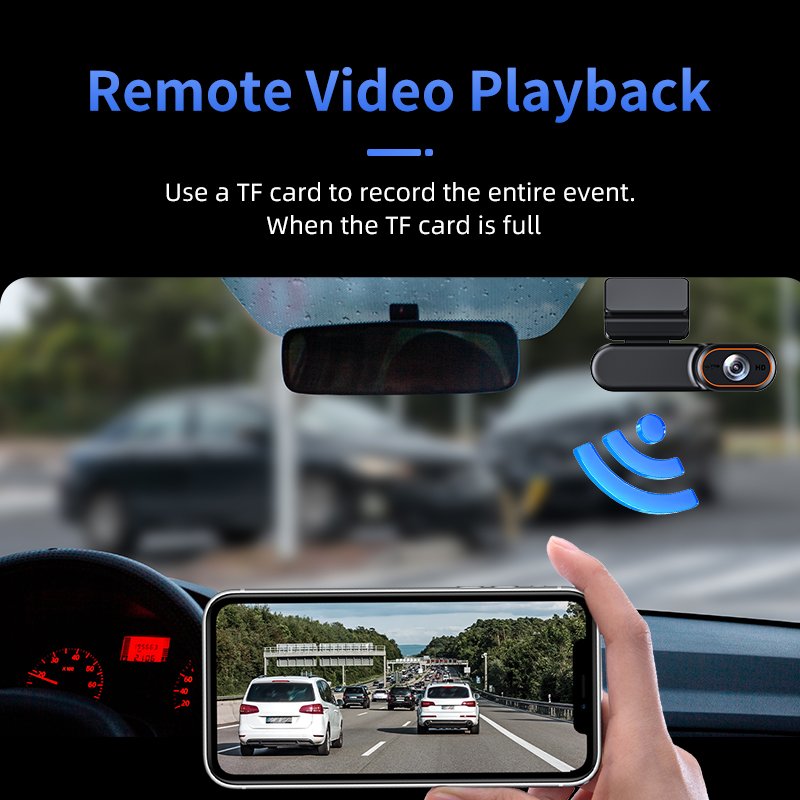 Real-Time 4G LTE SIM Card Connected Vehicle DVR GPS-enabled Mini Car Security Camera Mobile App Control Live Streaming Dash Cam