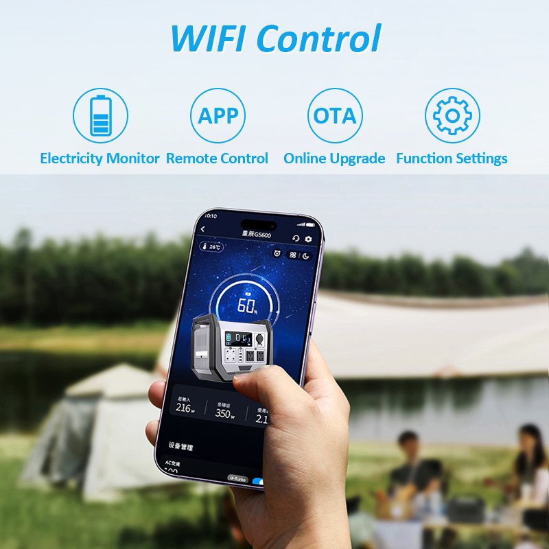 JJPRO Greenfly 2024 Best-selling 2500W Rechargeable LiFe PO4 Battery Pack Multi- Application Outdoor Portable Power Station