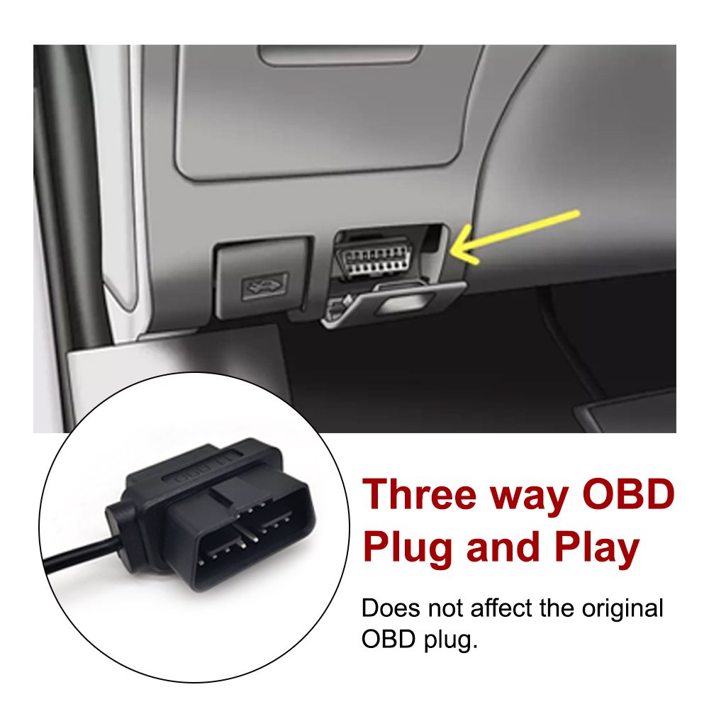 2 Way OBD Plug and Play Digital Key Phone APP Control Car Alarms Digital Key with NFC Card