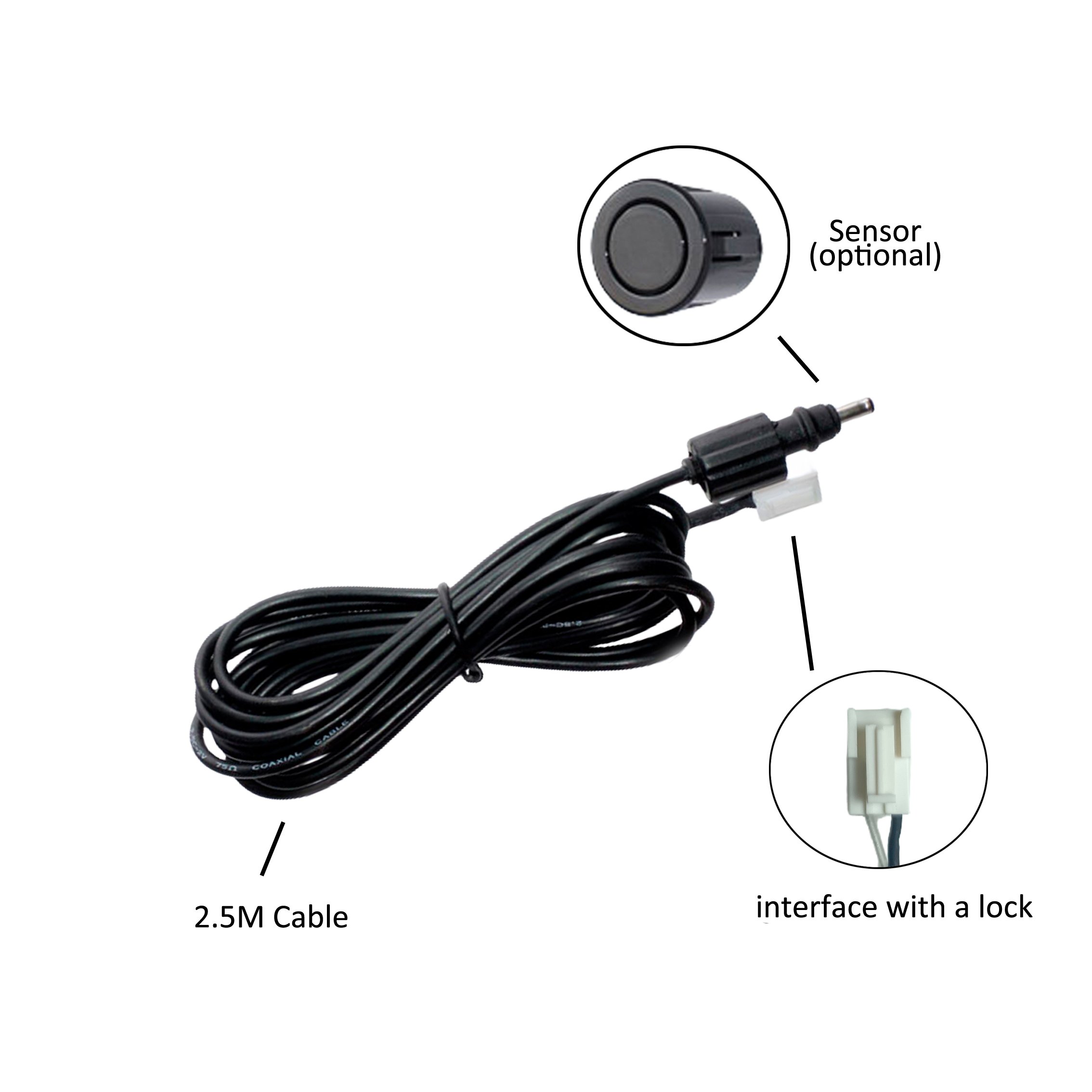 Car Parking Sensor Car Reversing Aid Reverse Camera Vehicle Parking Sensor LED Display Vehicle radar