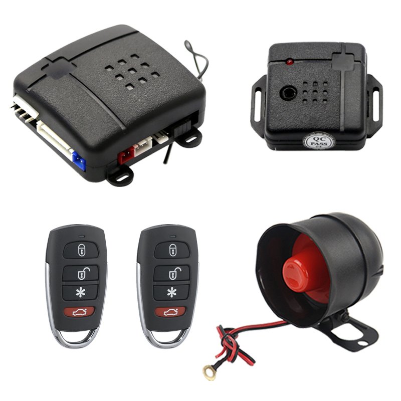 Factory Price Universal Car Alarm System Central Lock Automation Code Variable Anti-hacking Car Alarm