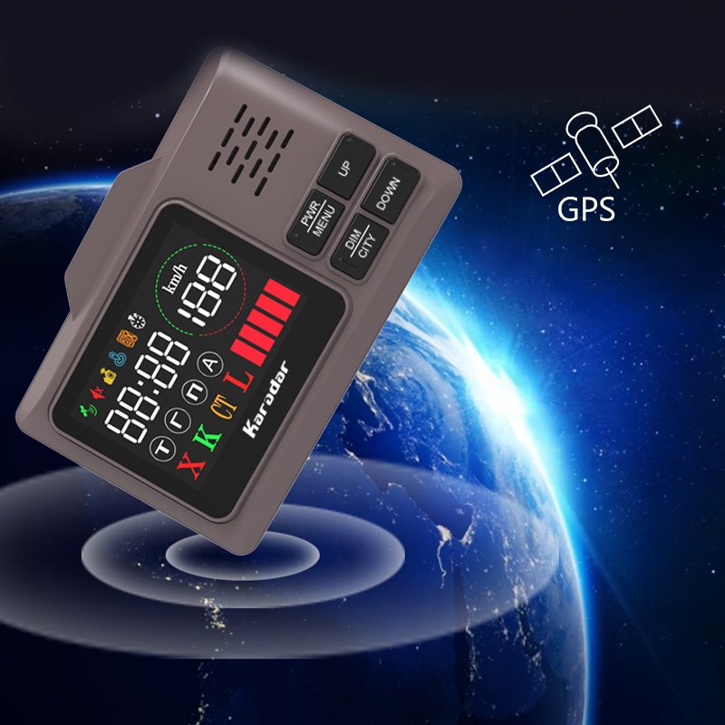 Karadar radar Detector Signature Gps radar Jamer Detector Karadar Pro980 Laser Jamer radar Detector
