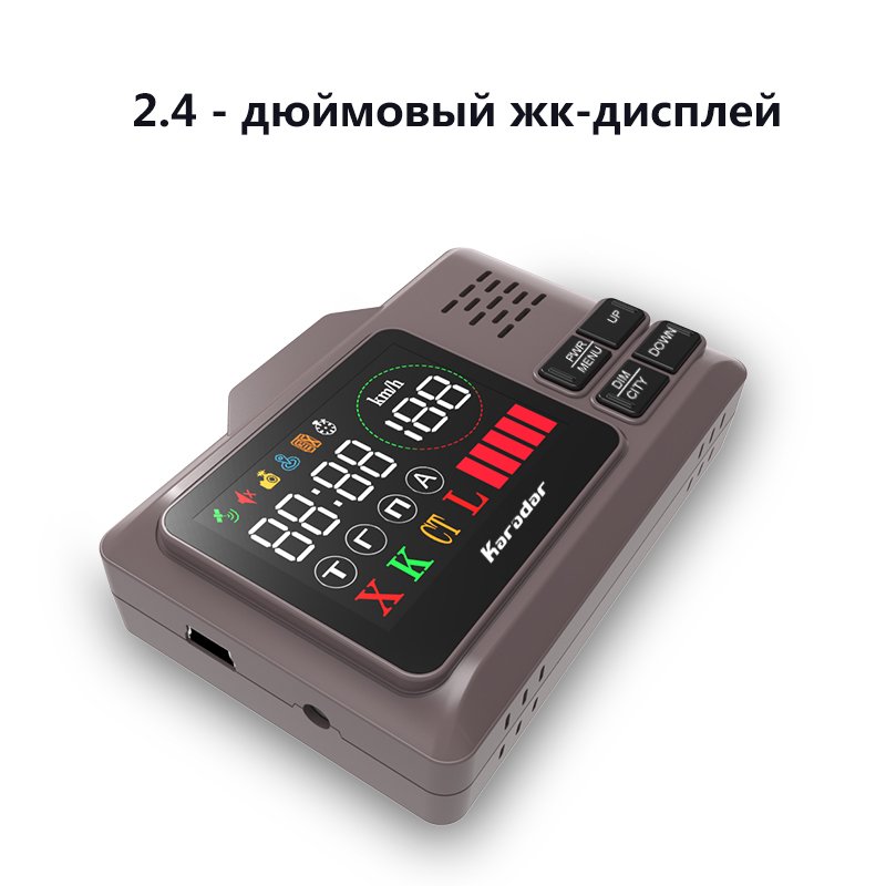 Karadar radar Detector Signature Gps radar Jamer Detector Karadar Pro980 Laser Jamer radar Detector