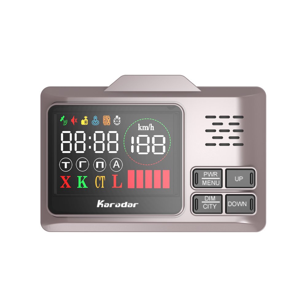 Karadar radar Detector Signature Gps radar Jamer Detector Karadar Pro980 Laser Jamer radar Detector