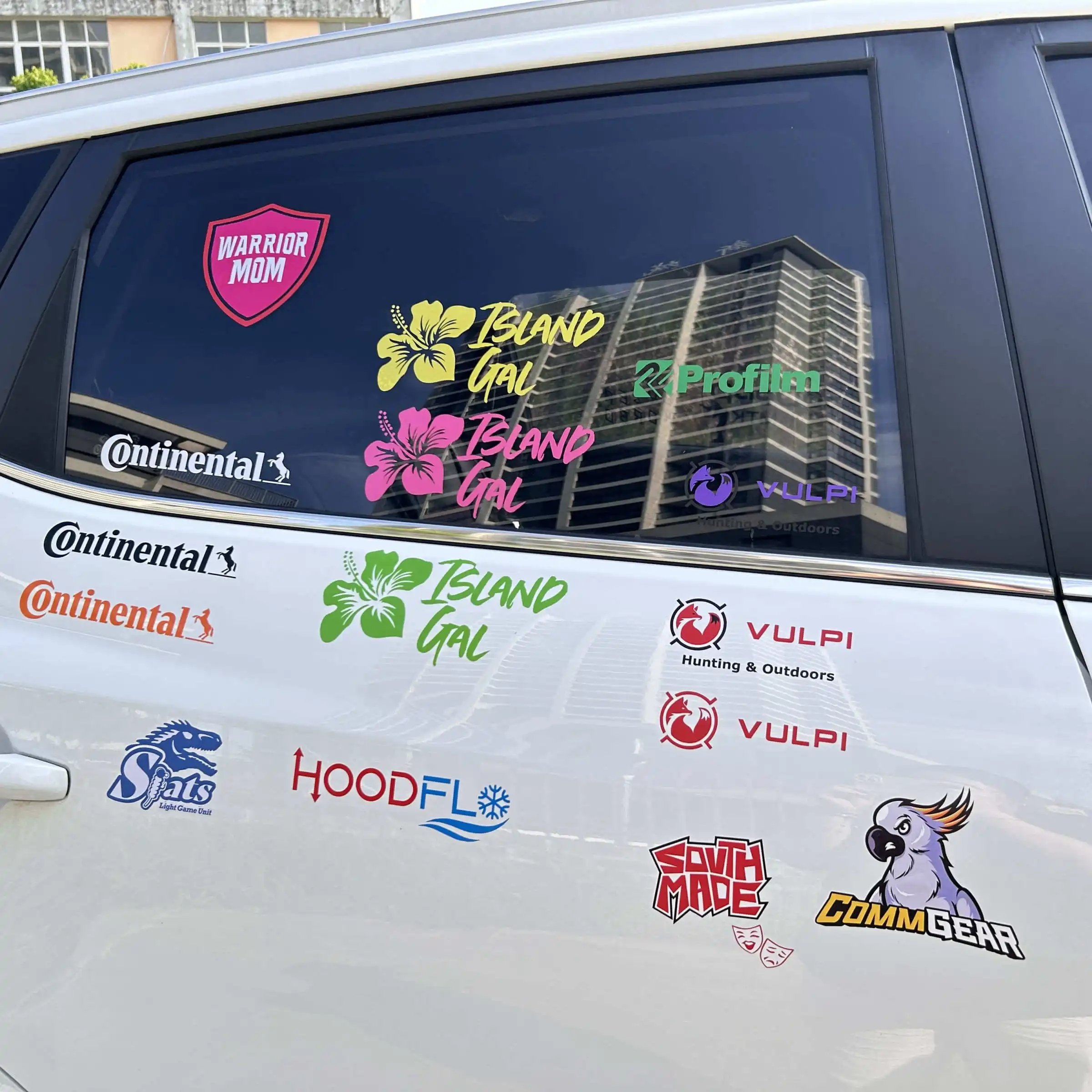 Car Dealership Advertising Windshield Decal Stickers Custom Car Stickers