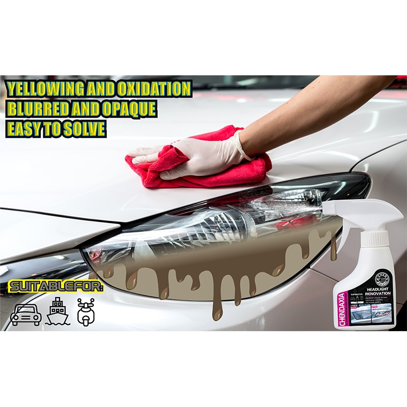 Car Care Cleanings Products Car Headlight restoration Spray