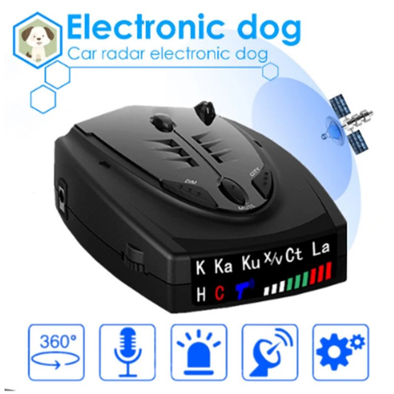 STR525 2 in 1 12V Radar Detector / GPS Auto Car Anti Radar Detector Alert X CT La Vehicle Antiradar Alarm Warning Car Detector
